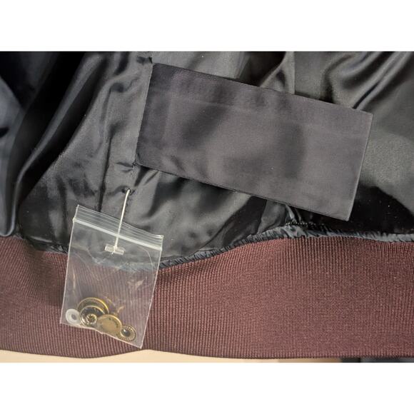 Scotch & Soda Quilted Jacket Water Repellent Inky Blue Green Varsity Style Med. - Picture 11 of 13